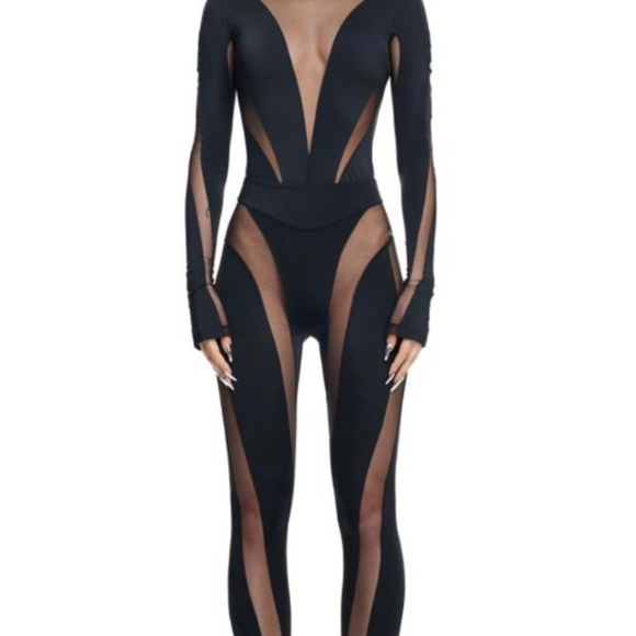 Mugler Bodysuit Pants - Picture 8 of 10